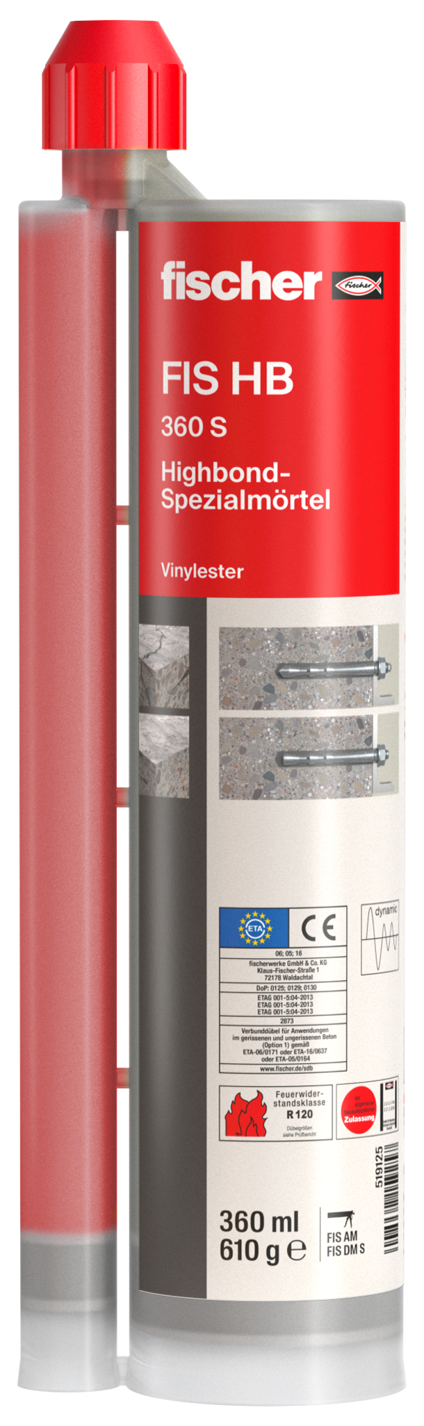 fischer Highbond-Spezialmörtel FIS HB 360 S