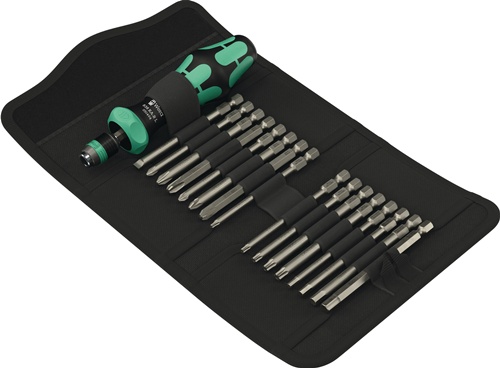 Schraubendrehersatz Kraftform Kompakt 60 RA-R 1 17-tlg.m.Wechselkl.WERA