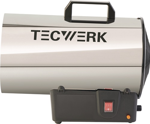 TECWERK Gasheizer 16 kW 500 m³/h 28 W 
