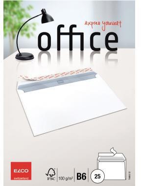 ELCO Briefumschlag Office 7449212 B6 oF hk weiß 25 St./Pack.