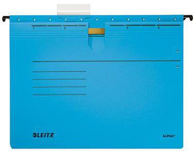 Leitz Hängehefter ALPHA 19840035 A4 kfm. Heftung blau 25 St./Pack.