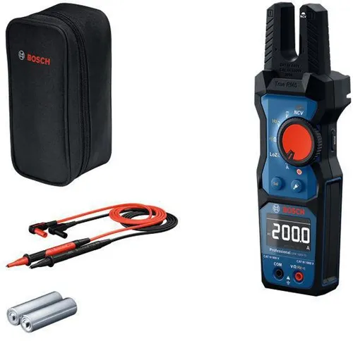 Bosch Stromzangenmultimeter GFM 1000-15 1000V AC/DC IPI54 m.Batterien