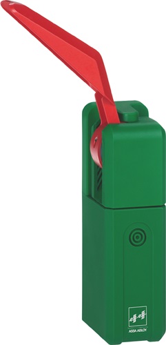 Türwächter 7411-10 vorgerichtet f.HZmm grün lack.Basis ASSA ABLOY