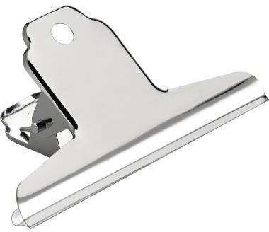 ALCO Briefklemmer 772S27 Klemmweite 40mm 125mm chrom 10 St./Pack.