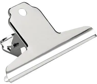 ALCO Briefklemmer 772S27 Klemmweite 40mm 125mm chrom 10 St./Pack.