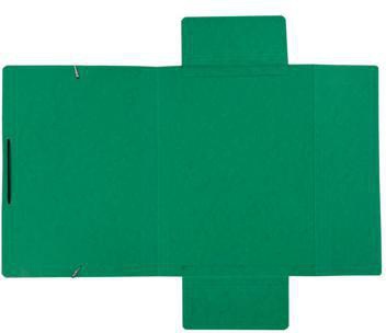 Soennecken Eckspanner 1474 DIN A4 3Klappen und Gummizug grün