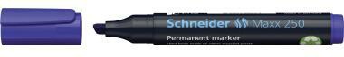 Schneider Permanentmarker Maxx 250 125003 2-7mm Keilspitze blau