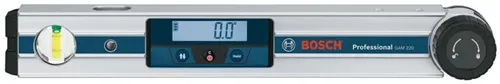 Bosch Winkelmesser GAM 220 Messbereich 0-220Grad G.1,1kg Schenkel-L.40cm m.Batterien