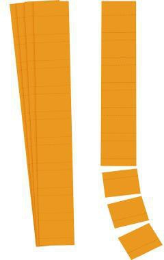 Ultradex Einsteckkarte 140604 60x32mm orange 90 St./Pack.