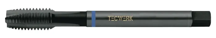 Maschinengewindebohrer DIN 376B VA M24x3mm HSS-Co nitr.u.vapor.6H TECWERK