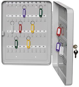 ALCO Schlüsselschrank 891 30Schlüssel lichtgrau