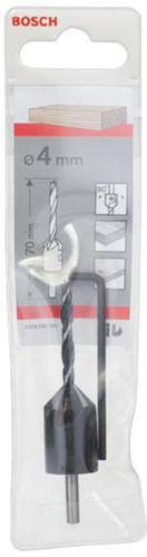 Bosch Holzspiralbohrer D.4mm Außen-D.16mm m.90Grad-Senker
