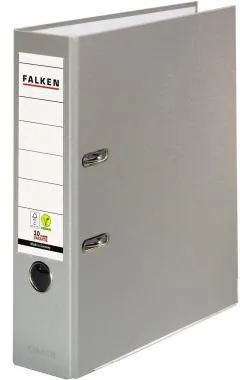 Falken Ordner S80 09984022 DIN A4 80mm PP grau