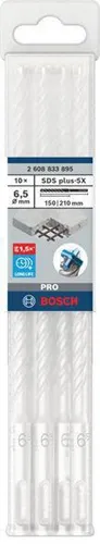 Bosch Hammerbohrer PRO Arbeits-L.150mm D.6,5mm L.210mm SDS plus-5X