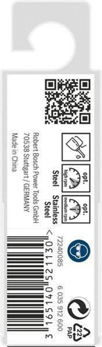 Bosch Metallbohrer PRO Stainless Steel Arbeits-L.36mm D.3,3mm L.65mm 10St.