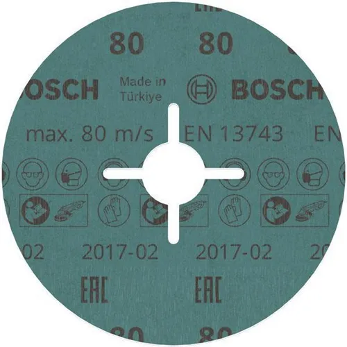 Bosch Fiberschleifscheibe PRO R780 D.125mm Körnung 80