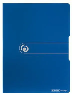Herlitz Klemmbrettmappe 11217213 DIN A4 Polyfoam blau