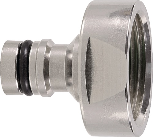 Hahnstecker GEKA plus Messing vernickelt SB GEKA