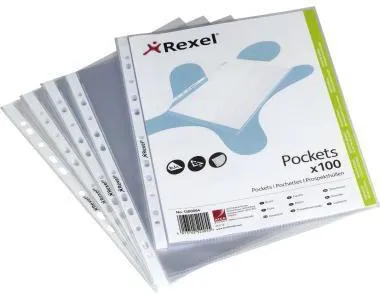 Hetzel Prospekthülle 1300063 A5 PP glasklar 100 St./Pack.