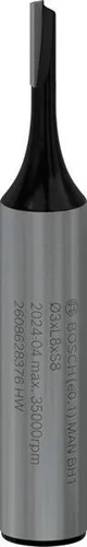 Bosch Nutfräser Standard for Wood Arbeits-L.8mm D.3mm L.51mm Schaft 8mm