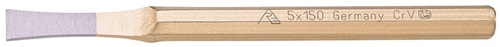 Trennstemmer L.125mm Schneiden-B.3mm Schaft-Q.10mm RENNSTEIG