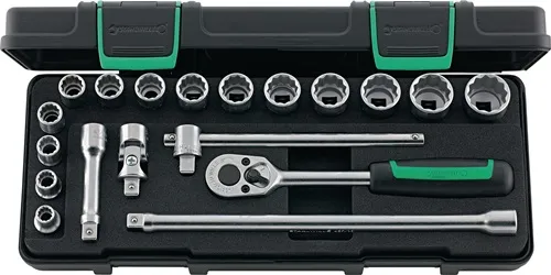 Steckschlüsselsatz 45/14/5i 19-tlg.3/8 Zoll SW 8-22mm Z.30 12KT STAHLWILLE