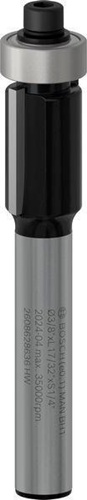 Bosch Bündigfräser Standard for Wood Schaft 1/4Zoll Arbeits-L.14,3mm D.9,5mm L.56mm