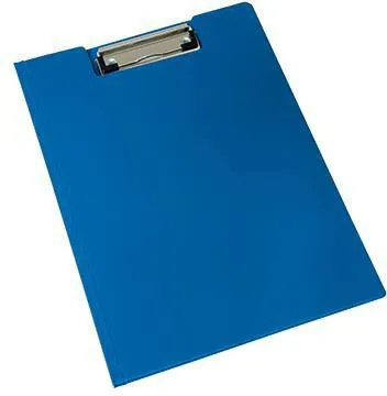 Klemmbrettmappe DIN A4 Polypropylen blau