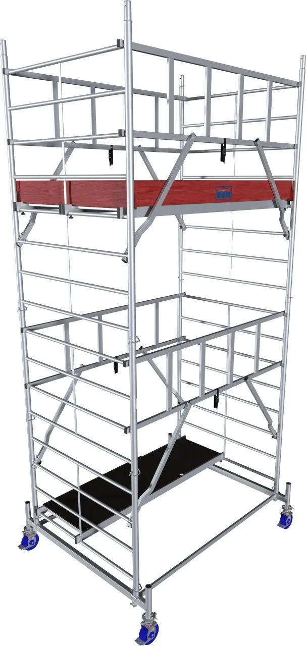 Krause MONTO ProTec XXL Alu-FahrGerüst Breitaufbau