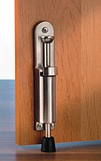 Türfeststeller TF 165 Ni LM VA-Optik Hubh.36mm Türmontage BURG-WÄCHTER