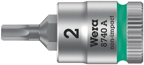 Schraubendrehereinsatz 8740 A 1/4 Zoll i6-KT.SW 2,0mm L.28mm WERA