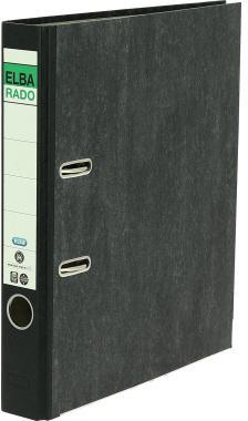 ELBA Ordner ELBArado 100555311 DIN A4 50mm Pappe schwarz