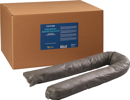 TECWERK Universalbindeschlauch grau L.120cm D.8cm 10 St.Krt.