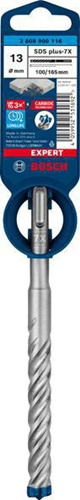 Bosch Hammerbohrer Expert SDS plus-7X D.13mm Arbeits-L.100mm L.165mm