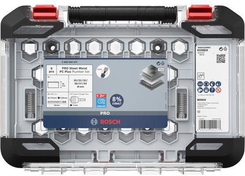 Bosch Lochsägen-Set PRO Sheet Metal PC Plus 8tlg. D.20-64mm Arbeits-L.20mm 