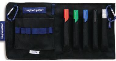 magnetoplan Moderationstasche Action Wallet 11121 gefüllt