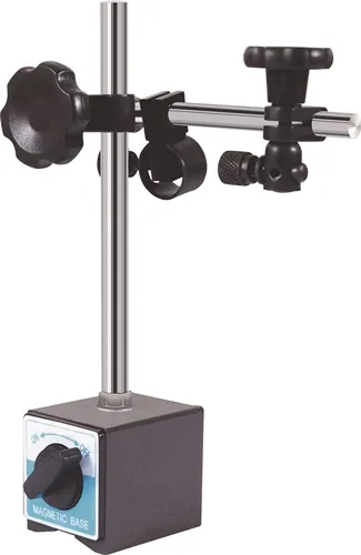 TECWERK Magnetmessstativ R.150mm Gesamt-H.180mm Haftkraft ca.600N