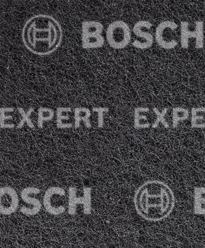 Bosch Vliespad EXPERT N880 Abm.115x140mm schwarz Medium S f.Handschleifen 2 St. 