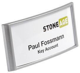 DURABLE Namensschild CLASSIC 854023 30x65mm Magnet si 10 St./Pack.