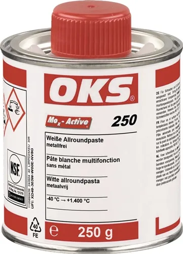 Allroundpaste OKS 250 weiß 250g Pinseldose OKS