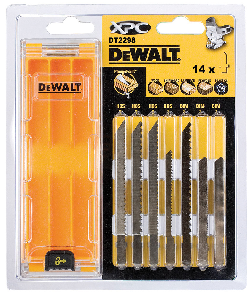 DEWALT DT2298-QZ Stichsägeblätter-Set 14-tlg