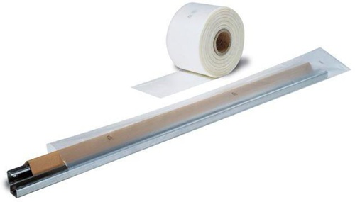 Schlauchfolie Breite 250mm Länge 250m Stärke100µ LDPE transparent TRANSPAK