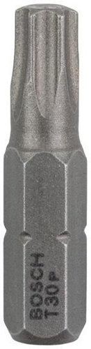 Bosch Schrauberbit Extra-Hart ISO1173 C6.3 T30 L.25mm 1/4Zoll-Außen-6kt 3St.