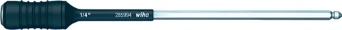 Bithalter Torque Bit Univ.4mm 1/4 Zoll C 6,3+E 6,3 SWF L.162mm WIHA