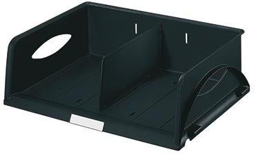 Leitz Briefablage Sorty 52300095 DIN A4/C4 quer PS schwarz
