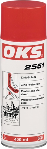Zinkspray OKS 2551 400ml zinkgrau OKS