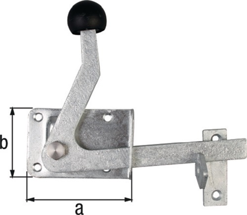 Gartentorfalle H80xB55mm VA ma GAH