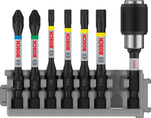 Bosch Schrauberbit-Set PRO 7tlg. L.50mm PH2/PZ2/T15/T20/T25/T30 