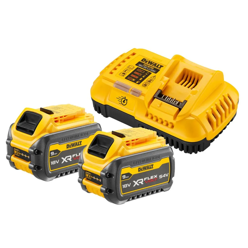 DEWALT DCB118X2-QW Starter-Set 2xAkku 54 V /162 Wh