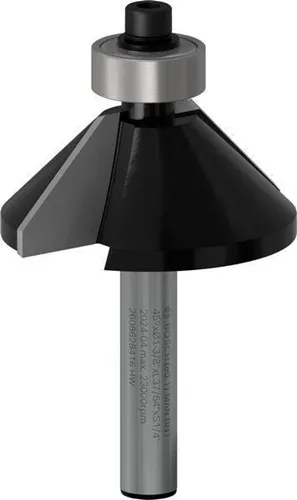 Bosch Fasefräser Standard for Wood Arbeits-L.14,6mm DxB 35x13mm L.56mm 45Grad